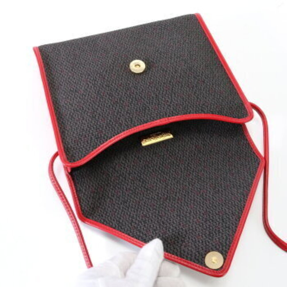 Saint Laurent YSL crossbody leather plaque bag shoulder Yves logo YYM - Picture 12 of 14